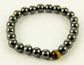 Magnetic Hematite & Tiger Eye Bracelet 8mm - Auras Workshop Auras Workshop
