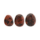 Mahogany Obsidian Flat Polished Stone – 3.5 × 6 cm - Auras Workshop Auras Workshop