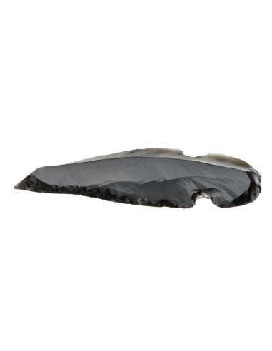Medium Black Obsidian Arrowhead – 3–4 cm - Auras Workshop Auras Workshop
