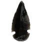 Medium Black Obsidian Arrowhead – 3–4 cm - Auras Workshop Auras Workshop