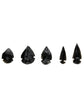 Medium Black Obsidian Arrowhead – 3–4 cm
