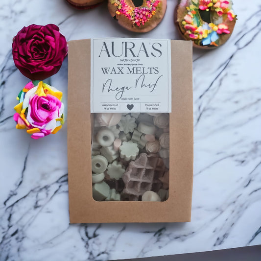 Mega Mix of All Our Wax Melts in Large Bag - Auras Workshop Auras Workshop