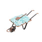 Mini Amazonite Crystal Wheelbarrow Ornament – 9 cm - Auras Workshop Auras Workshop