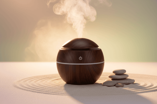 🌿✨ Mini Ball Aroma Diffuser & Cool Mist Humidifier | 7 - Color Ambient Light | Multiple Colours - Auras Workshop Auras Workshop