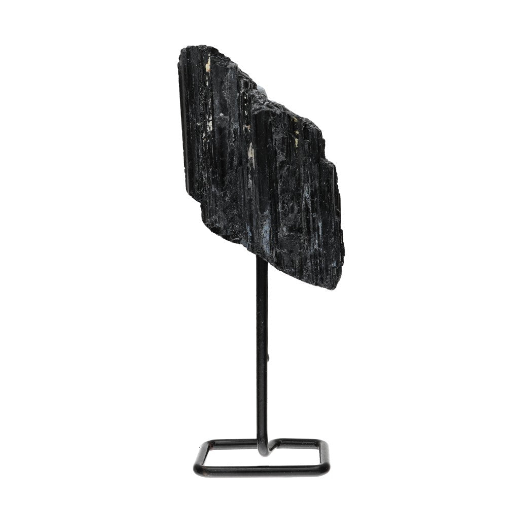 Mini Black Tourmaline Crystal on Base - Auras Workshop Auras Workshop