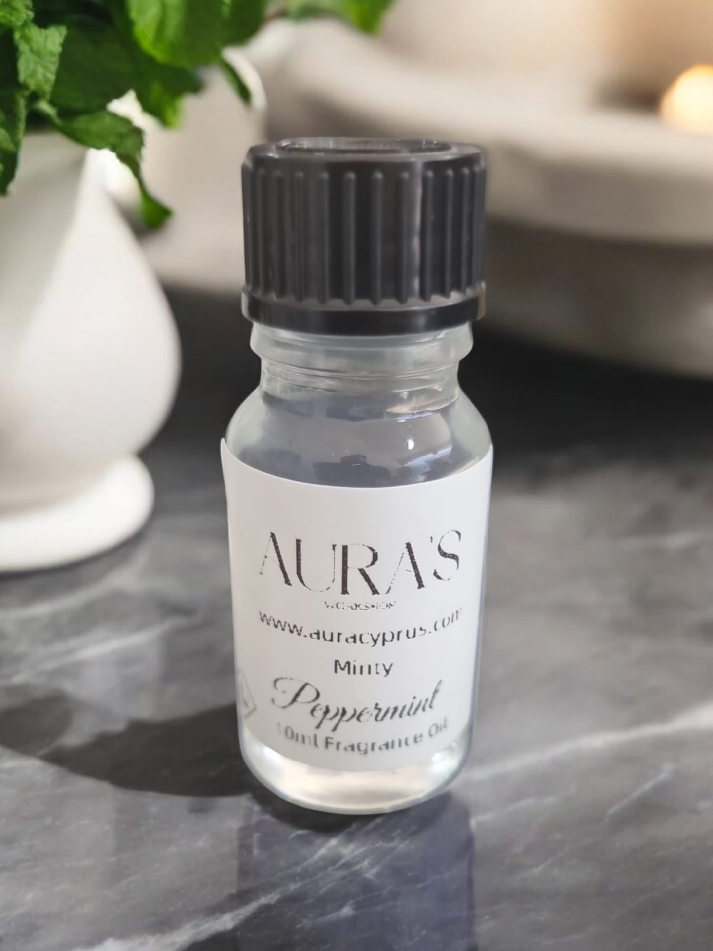 Minty Peppermint Fragrance Oil - 10ml - Auras Workshop Auras Workshop