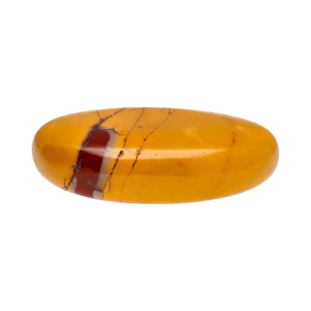Mookaite Jasper Flat Polished Stone – 4.5–5 cm - Auras Workshop Auras Workshop