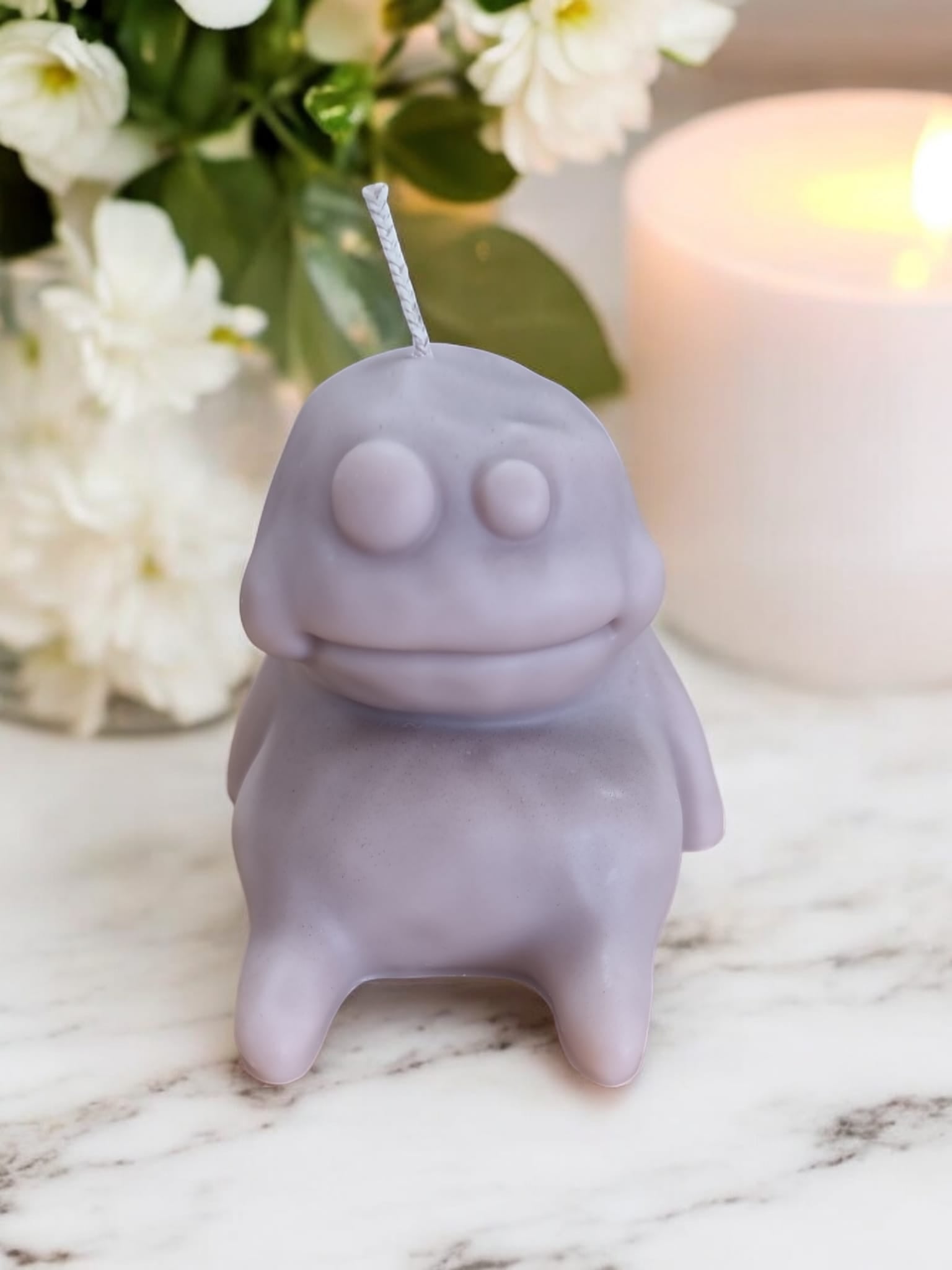 Mr. Blob Chocolate Scented Candle - Auras Workshop Auras Workshop