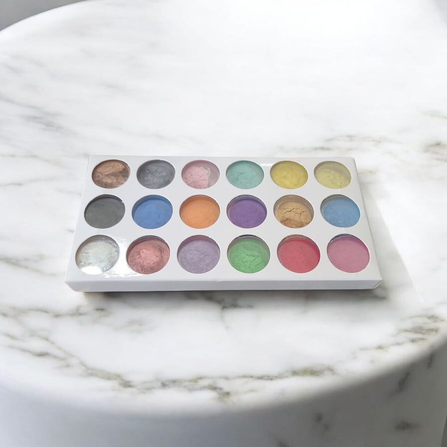 🎨 Multipack Mica Powder – 18 Vibrant Colours 4grams| For Resin, Candle, and DIY Making