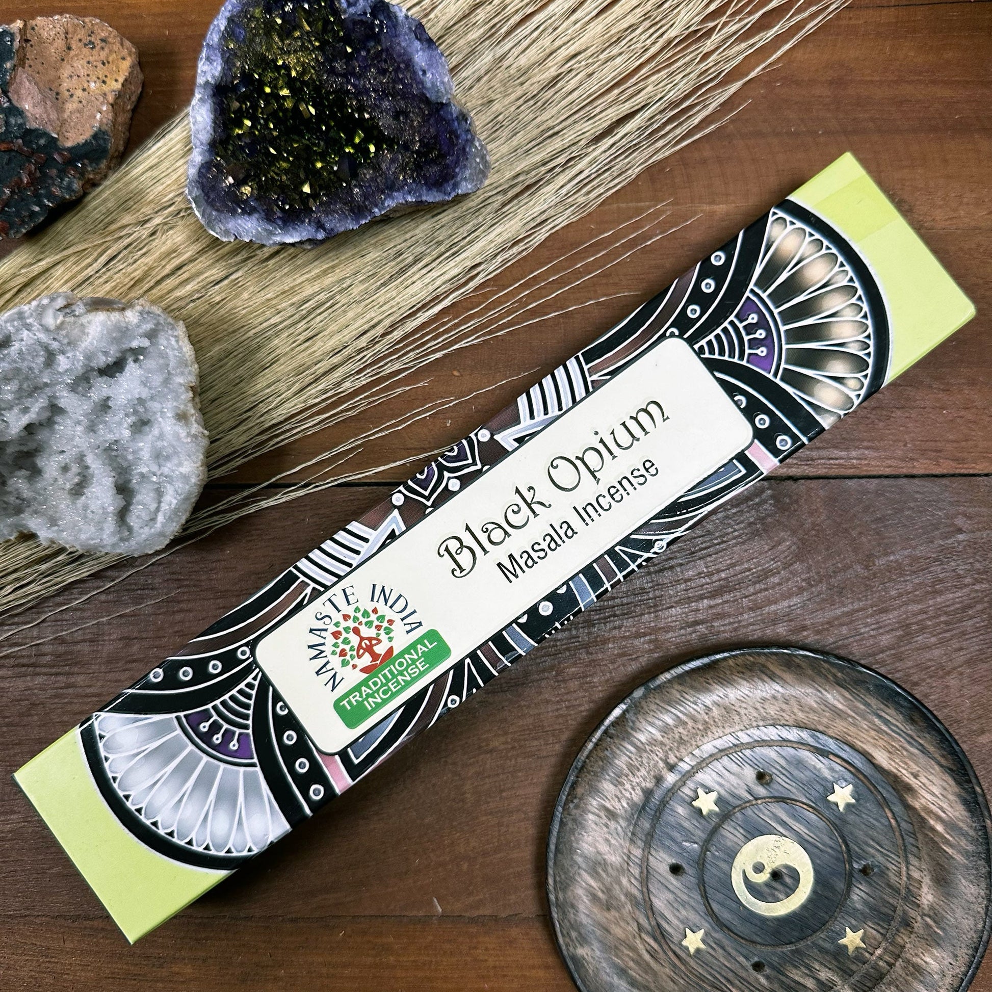 Namaste Mandala Masala Incense - Black Opium - Auras Workshop Auras Workshop