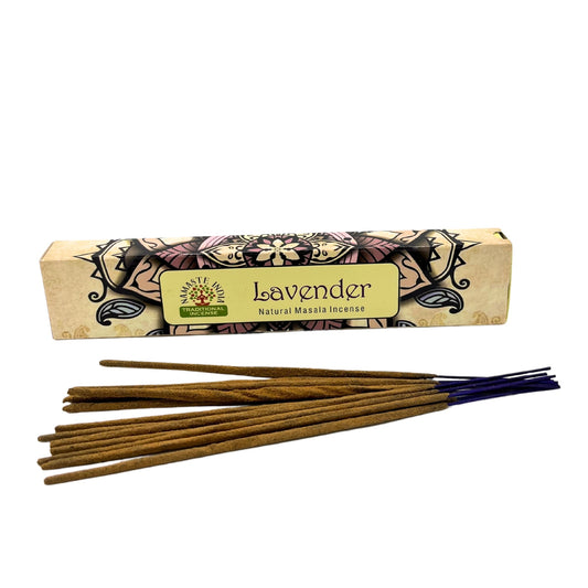 Namaste Mandala Masala Incense - Lavender - Auras Workshop Auras Workshop