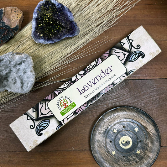 Namaste Mandala Masala Incense - Lavender - Auras Workshop Auras Workshop