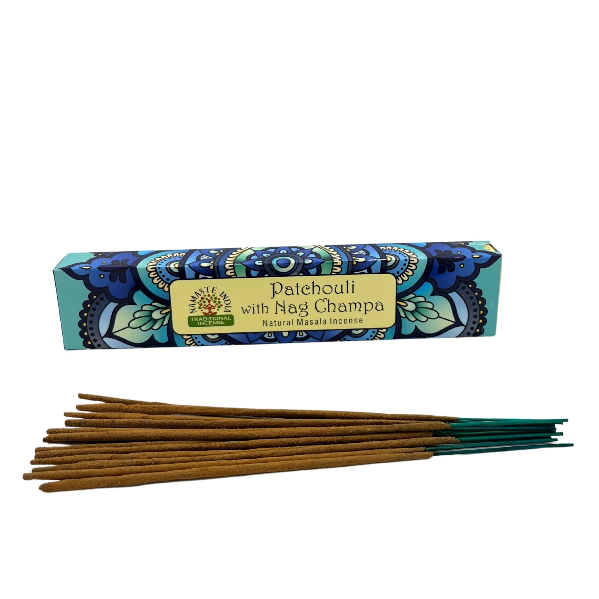 Namaste Mandala Masala Incense - Patchouli With Nag Champa - Auras Workshop Auras Workshop