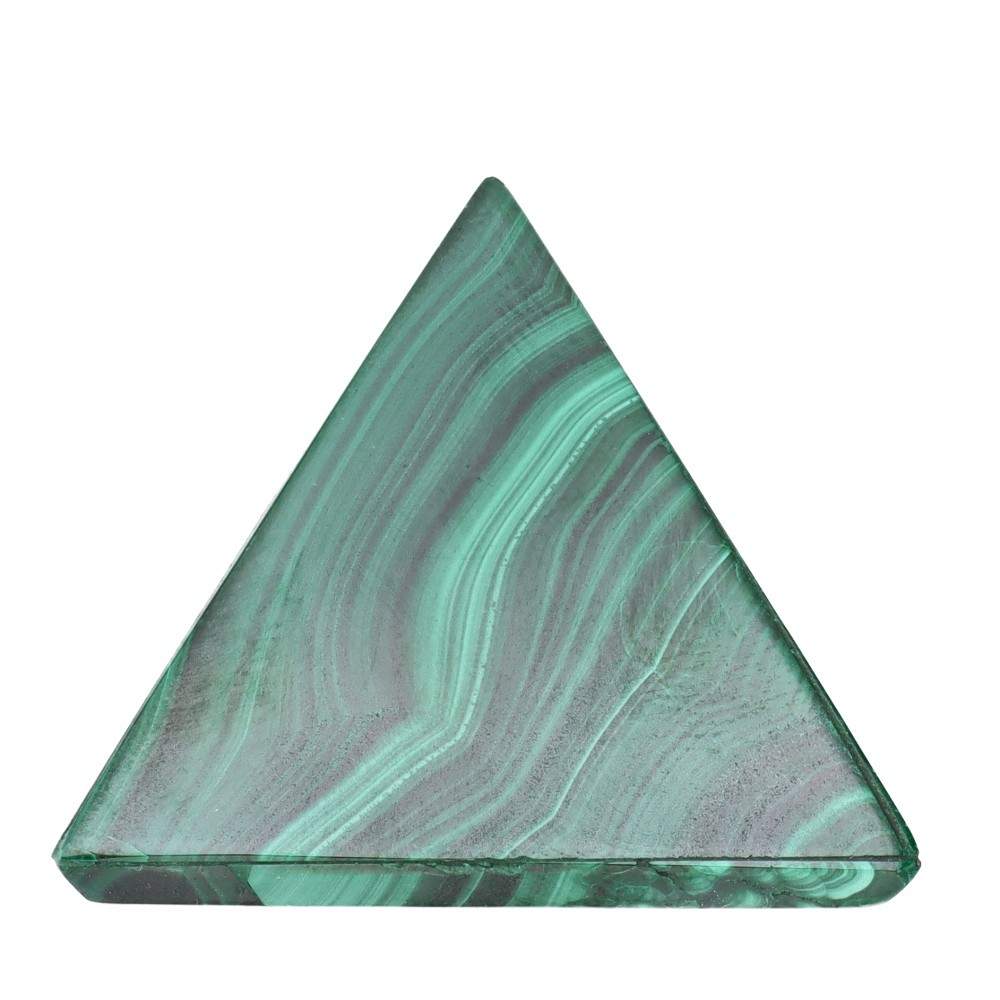 Natural Malachite Crystal Pyramid – 3 × 3 cm - Auras Workshop Auras Workshop