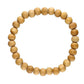 Natural Sandalwood 8mm Bead Bracelet - Auras Workshop Auras Workshop