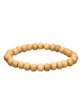 Natural Sandalwood 8mm Bead Bracelet - Auras Workshop Auras Workshop