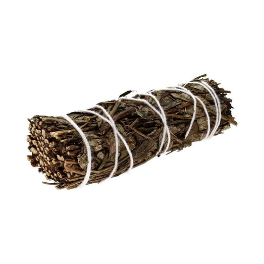Natural Tied Herb Smudge – Cleansing 10cm Smudge Stick - Auras Workshop Auras Workshop
