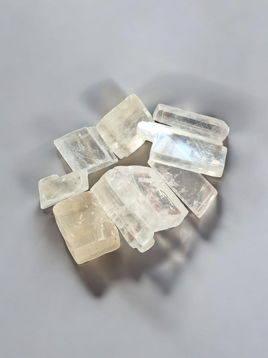 Optical Calcite Bag of Chunks Crystal