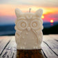 Owl Candle Citrus & Vanilla Scented - Auras Workshop Auras Workshop