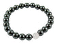 Magnetic Hematite & Rose Quartz Bracelet 8mm