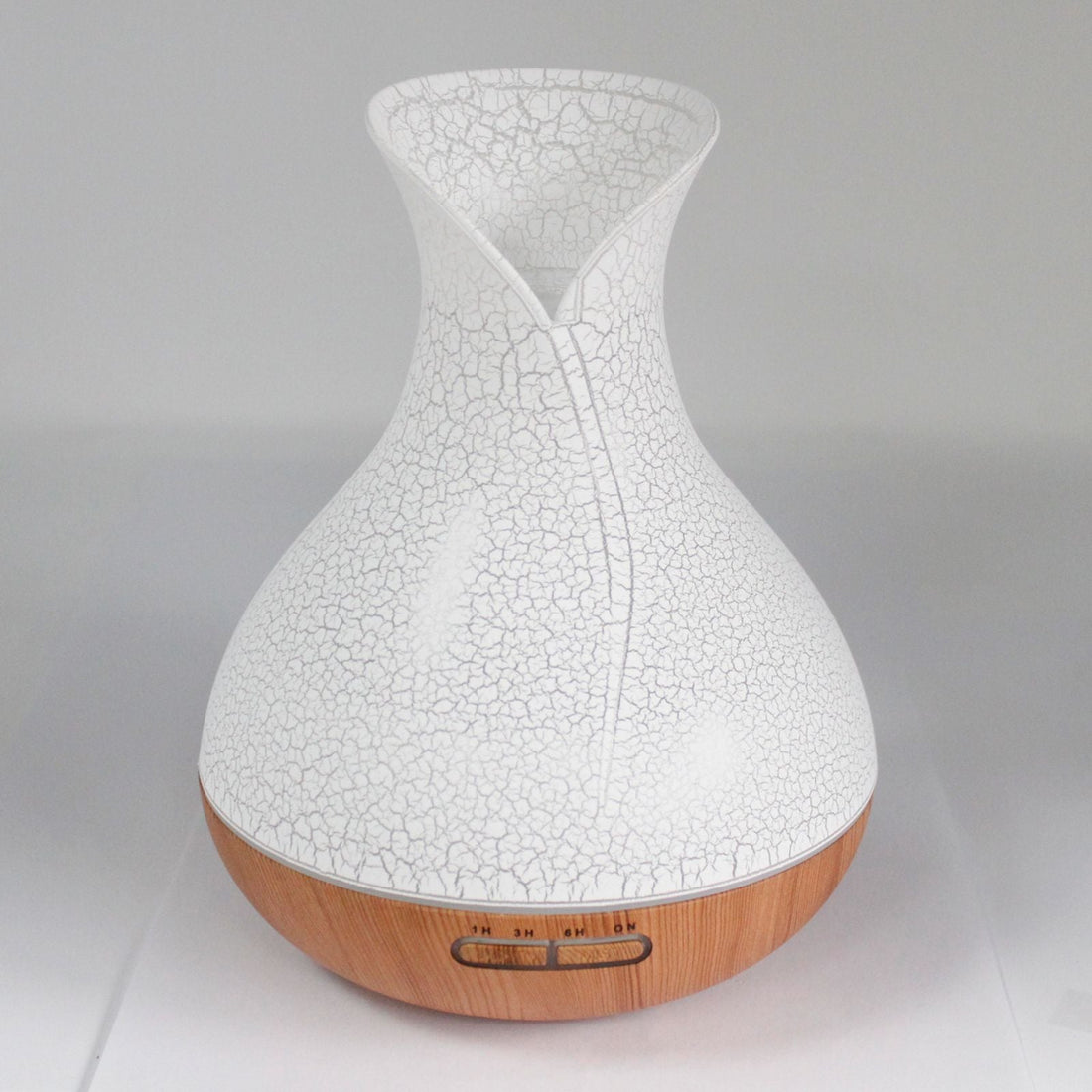 Palma Aroma Diffuser – Shell Effect Vase | USB | Colour Change LED | Timer - Auras Workshop Auras Workshop