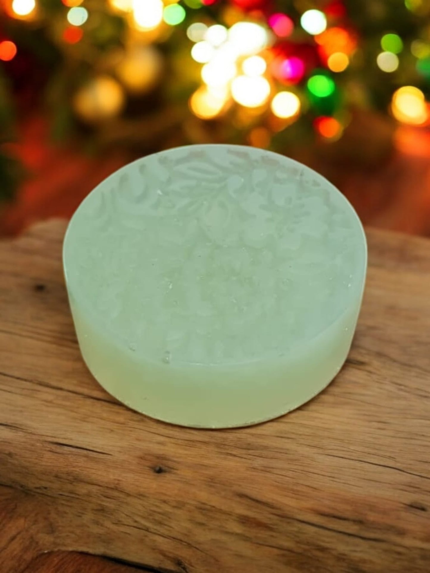 Peppermint and Jasmine Round Soap - Auras Workshop Auras Workshop