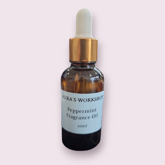 Peppermint Fragrance Oil 30ml Dripper - Auras Workshop Auras Workshop