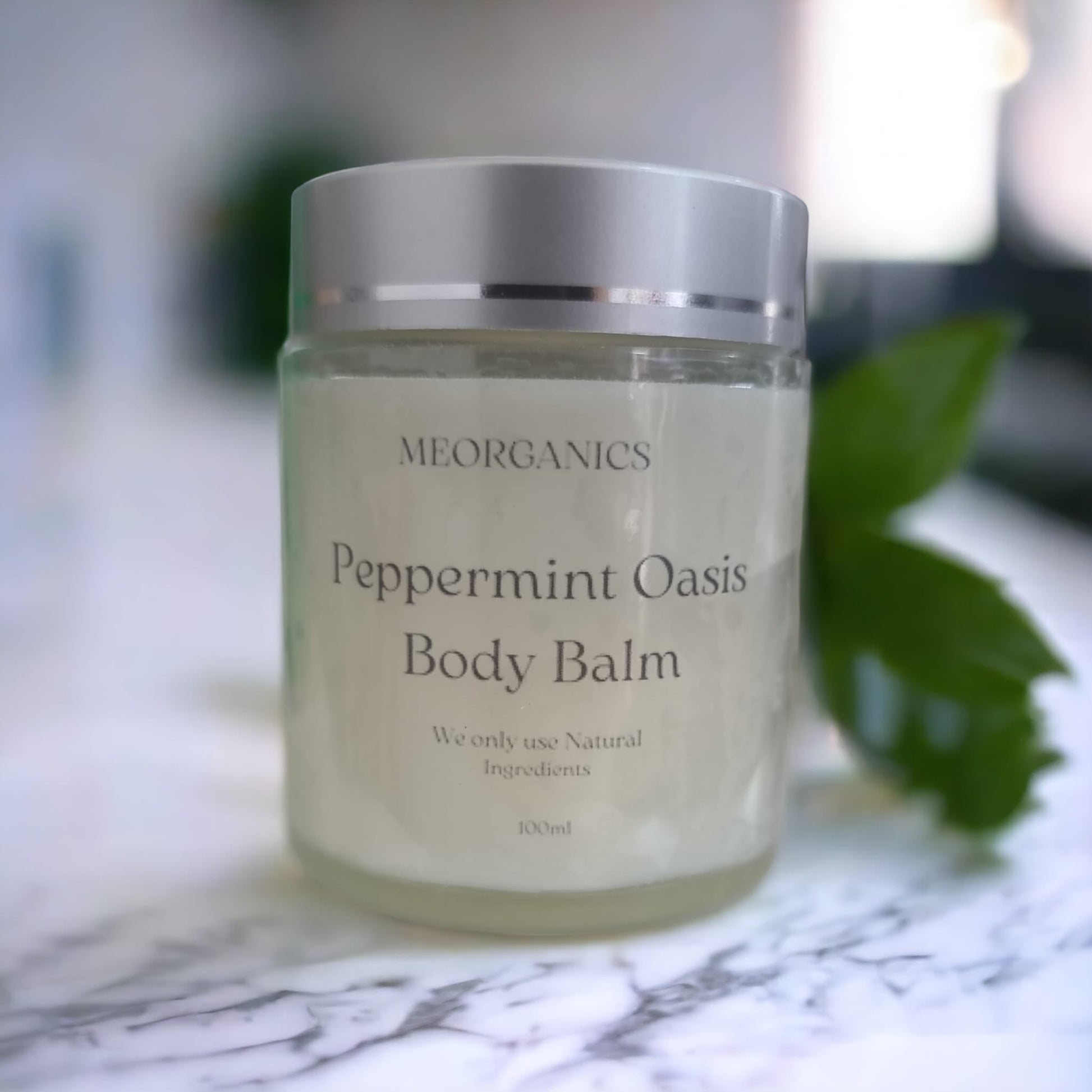 Peppermint Oasis Body Balm - 100ml - Auras Workshop Auras Workshop