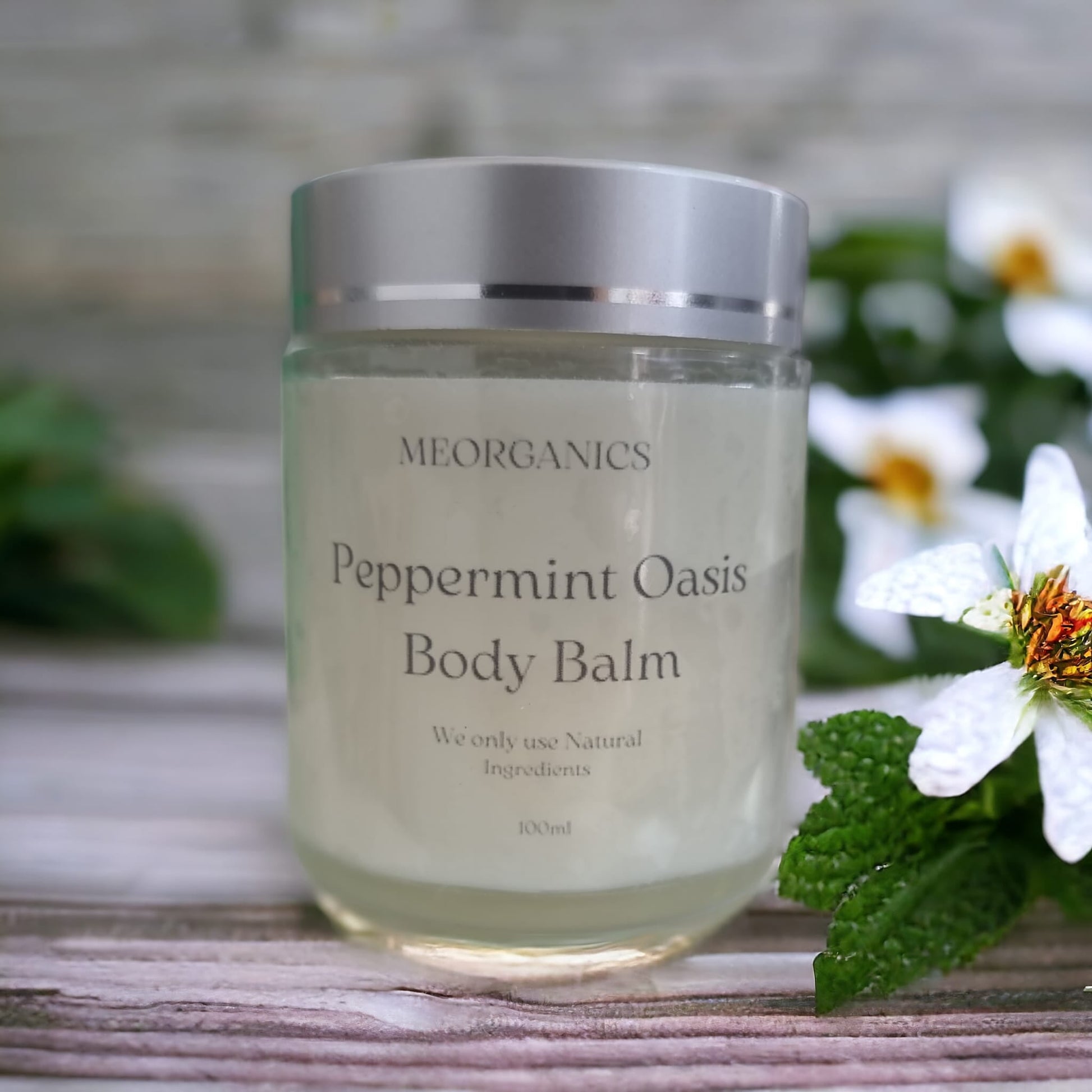 Peppermint Oasis Body Balm - 100ml - Auras Workshop Auras Workshop