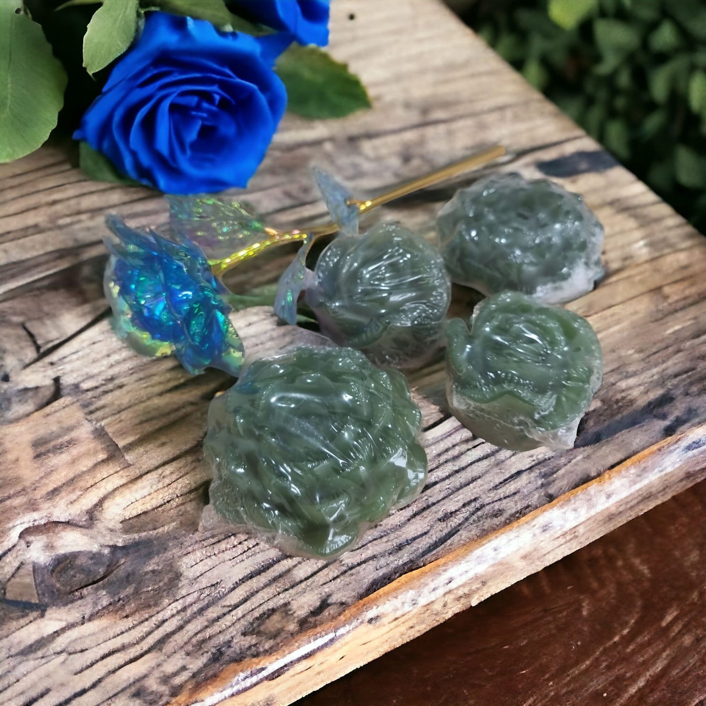 Peppermint Rose Gift Soap Set - Auras Workshop Auras Workshop