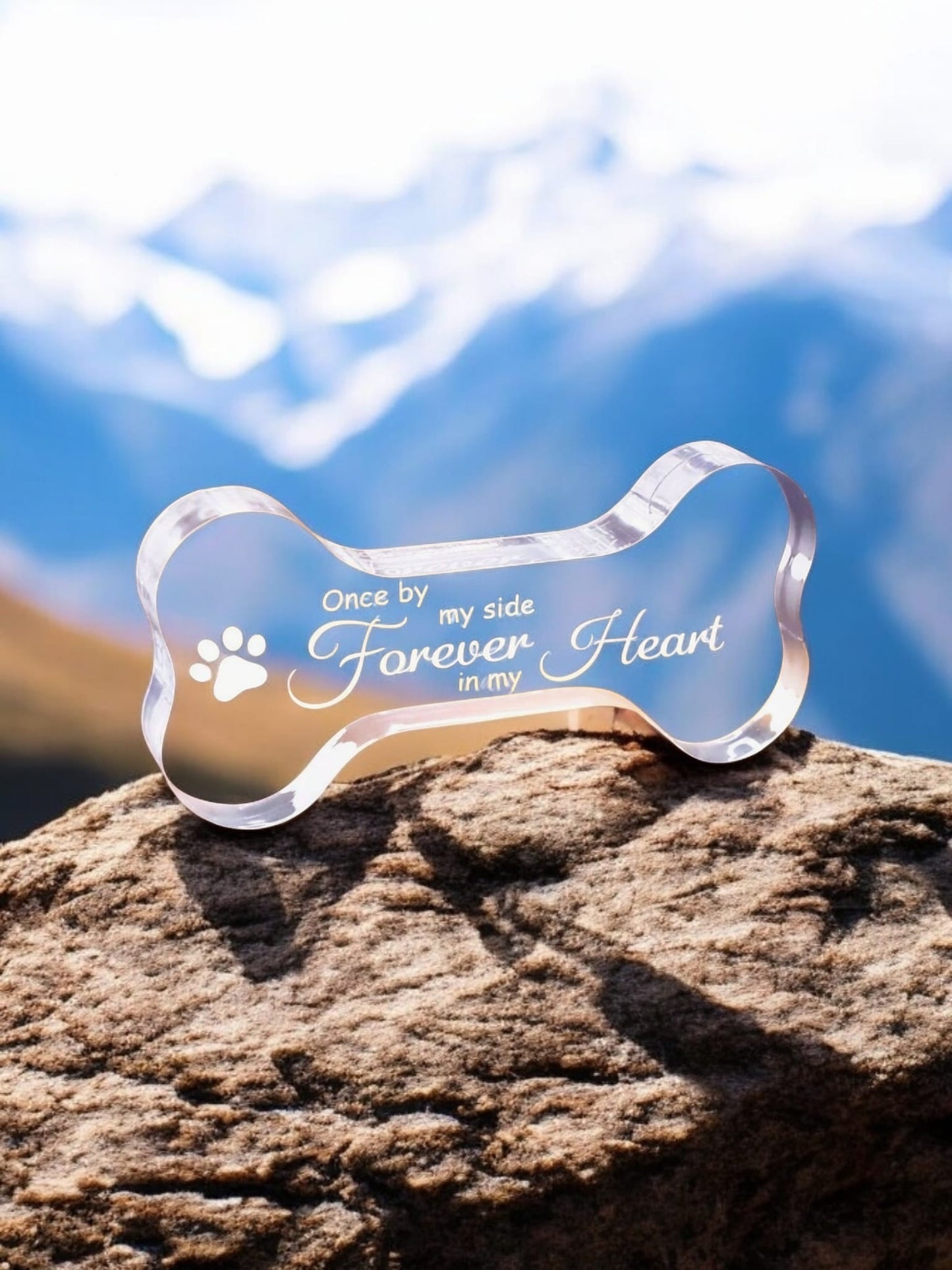 Pet Memorial Gift – Dog Memorial Plaque for Thoughtful Condolences - Auras Workshop Auras Workshop