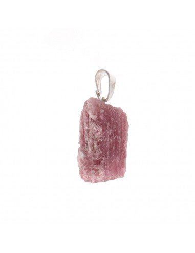 Pink Tourmaline Crystal Pendant – Crystal Jewellery - Auras Workshop Auras Workshop