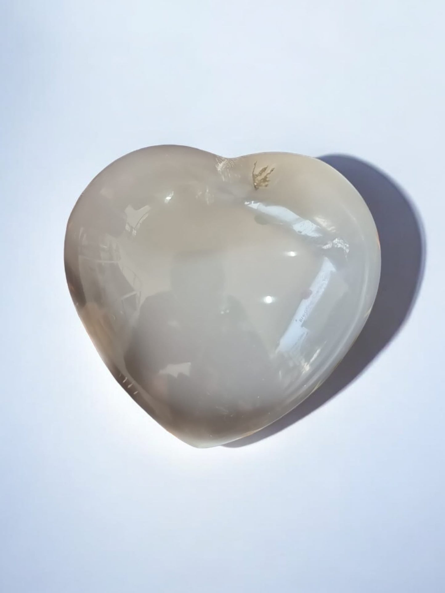 Puffy Orca Agate Heart Crystal - Auras Workshop Auras Workshop