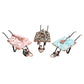 Mini Pyrite Crystal Wheelbarrow Ornament – 9 cm