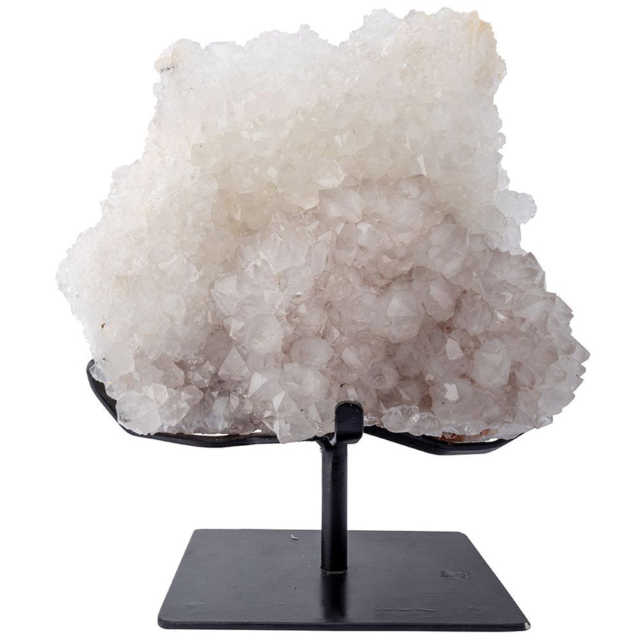 Κομμάτι Έκθεσης Χαλαζία Druzy (20x10x22CM, 3.1KG)