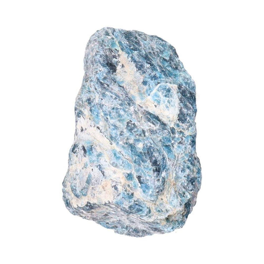 Raw Blue Apatite Crystal – Motivation, Clarity & Communication Stone - Auras Workshop Auras Workshop