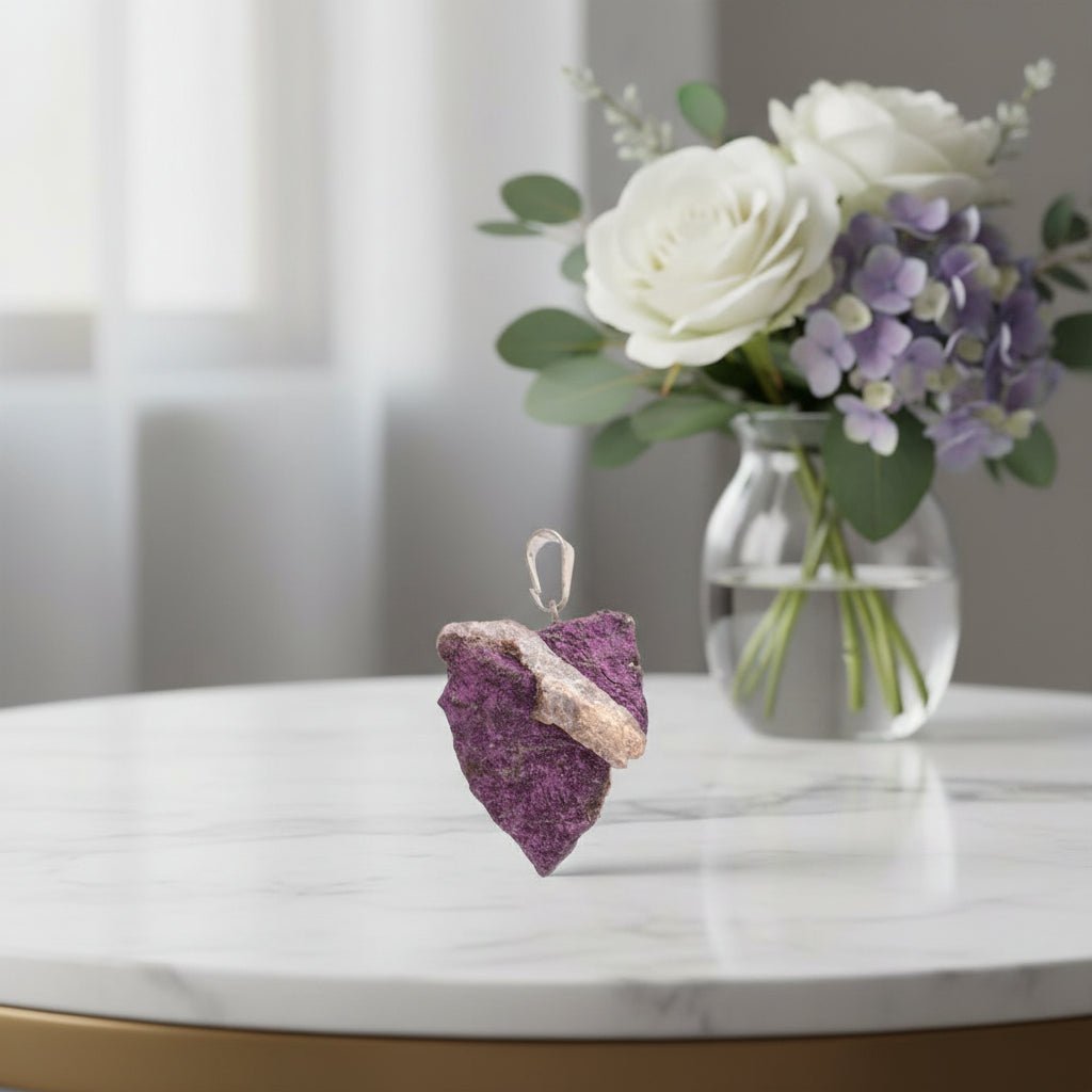 Purpurite Crystals & Jewellery