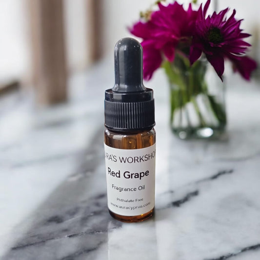 🍇✨ Red Grape Fragrance Oil – 10ml | Phthalate Free - Auras Workshop Auras Workshop