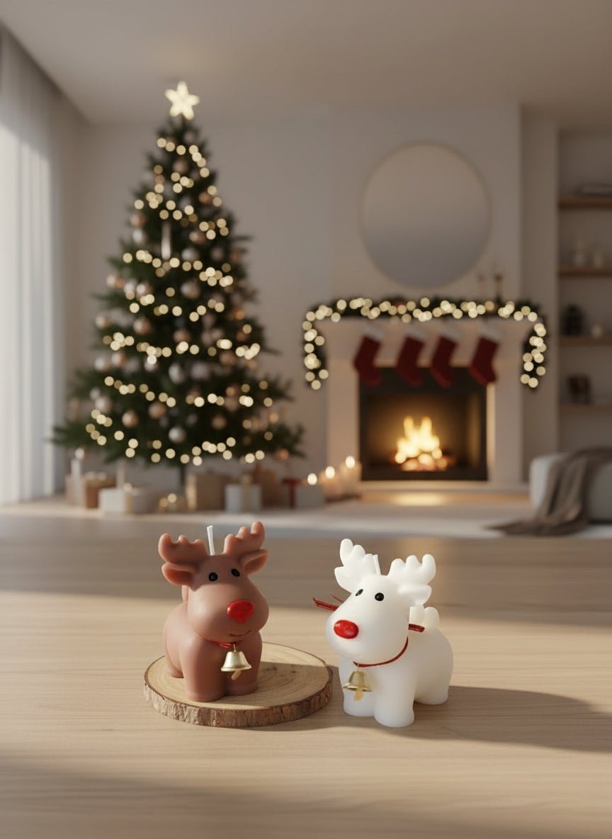 🦌 Reindeer Candle Mold