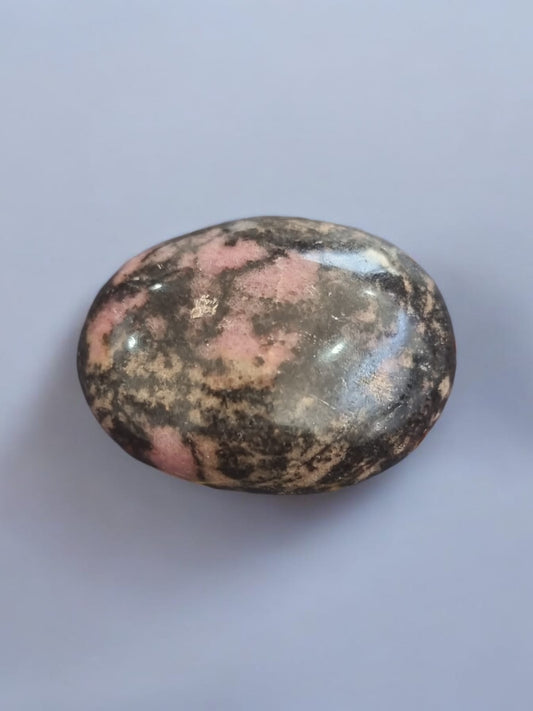 Rhodonite Palmstone Large Crystal - Auras Workshop Auras Workshop