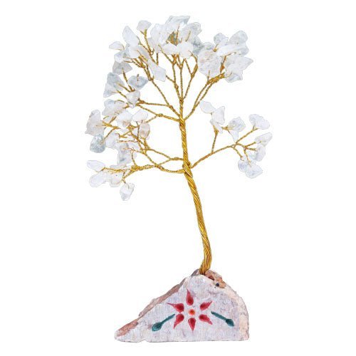 Rock Crystal Gemstone Tree - 80 Stones - Auras Workshop Auras Workshop