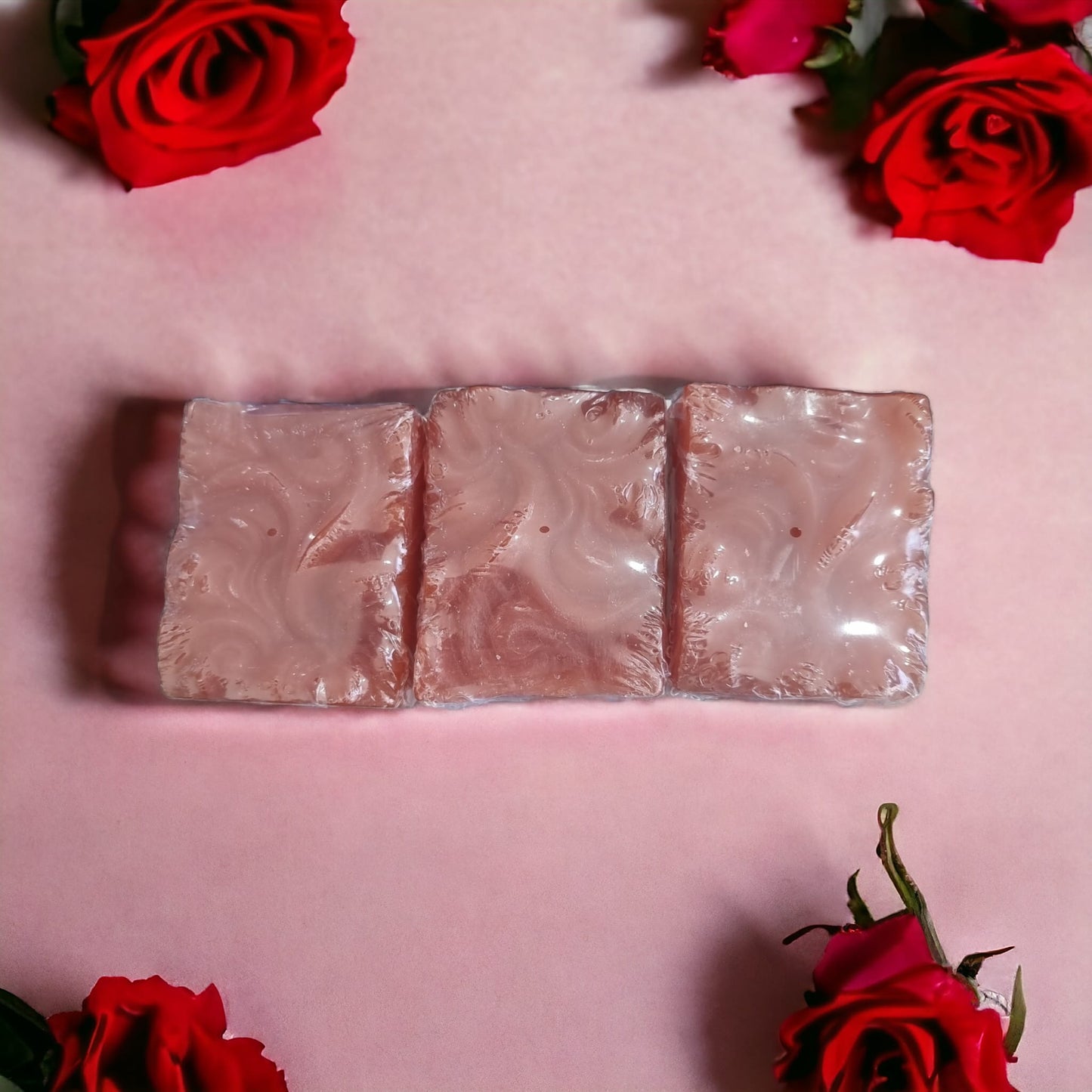 Rose & Eucalyptus Soap Bars x3 - Auras Workshop Auras Workshop