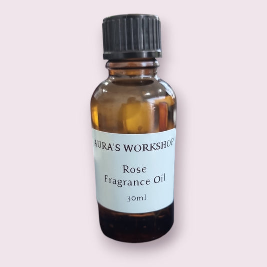 Rose Fragrance Oil 30ml Screwtop - Auras Workshop Auras Workshop