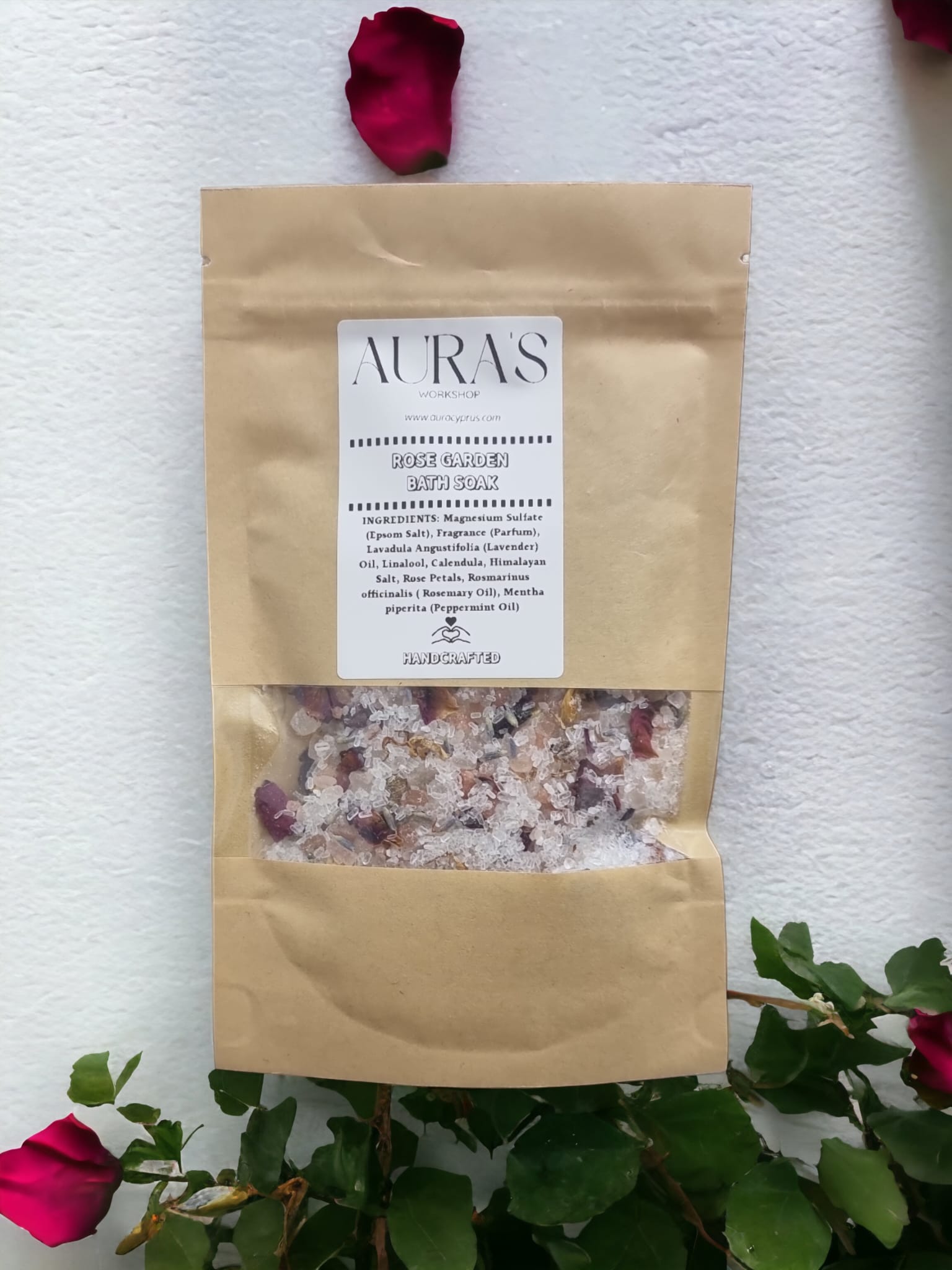 Rose Garden Bath Soak - Auras Workshop Auras Workshop