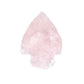 Rose Quartz Crystal Arrowhead – 3 × 2 cm -  - Auras Workshop  Cyprus 
