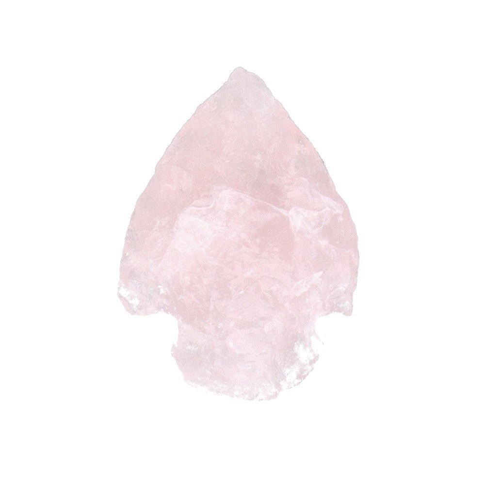 Rose Quartz Crystal Arrowhead – 3 × 2 cm -  - Auras Workshop  Cyprus 
