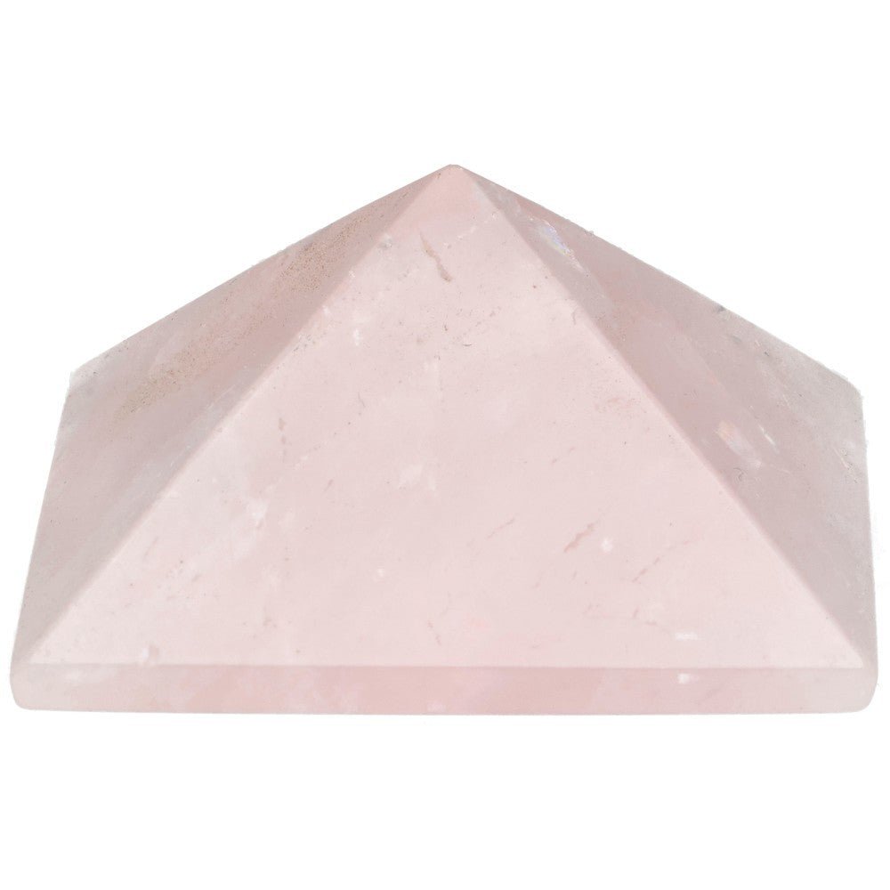 Rose Quartz Crystal Pyramid – 4 × 4 cm - Auras Workshop Auras Workshop