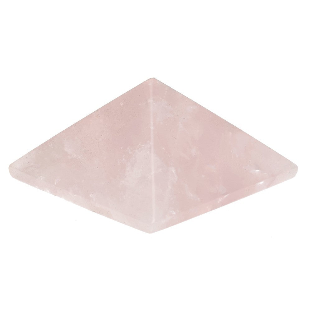 Rose Quartz Crystal Pyramid – 4 × 4 cm