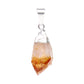 Rough Heated Citrine Point Pendant – Silver Plated -  - Auras Workshop  Cyprus 
