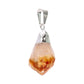 Rough Heated Citrine Point Pendant – Silver Plated -  - Auras Workshop  Cyprus 